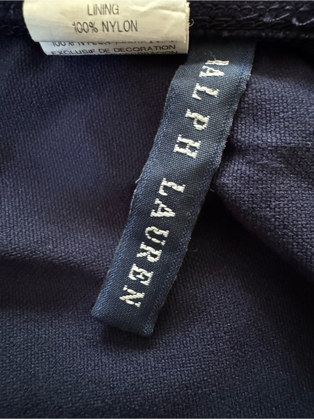 Polo Ralph Lauren Embroidered Pony Bikini Set Navy Blue Size L - Picture 6 of 7